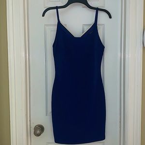 SUMMER 🌴 Olive Tree Blue Fashion Dress